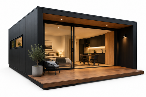 AIVEO Studio 4.83m × 3.86m 模块化住宅外观