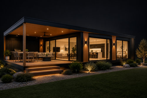 AIVEO 大型奶奶房 6m × 10m 模块化住宅外观